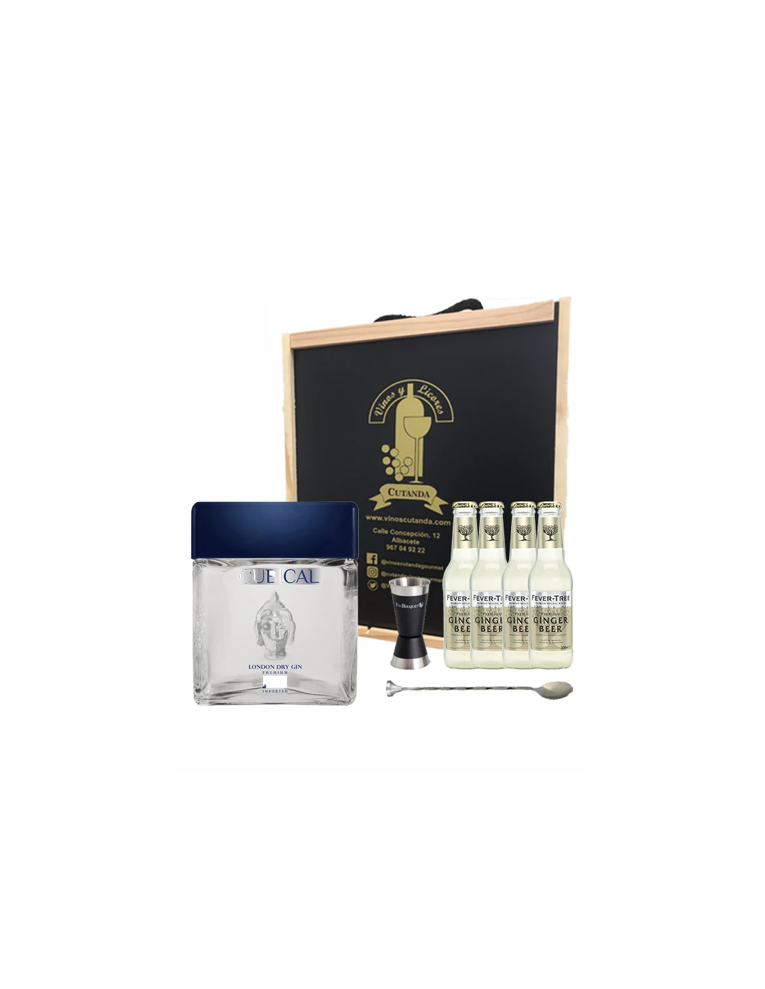 Pack Ginebra Cubical Premium 1 Pack Ginebra Cubical Premium